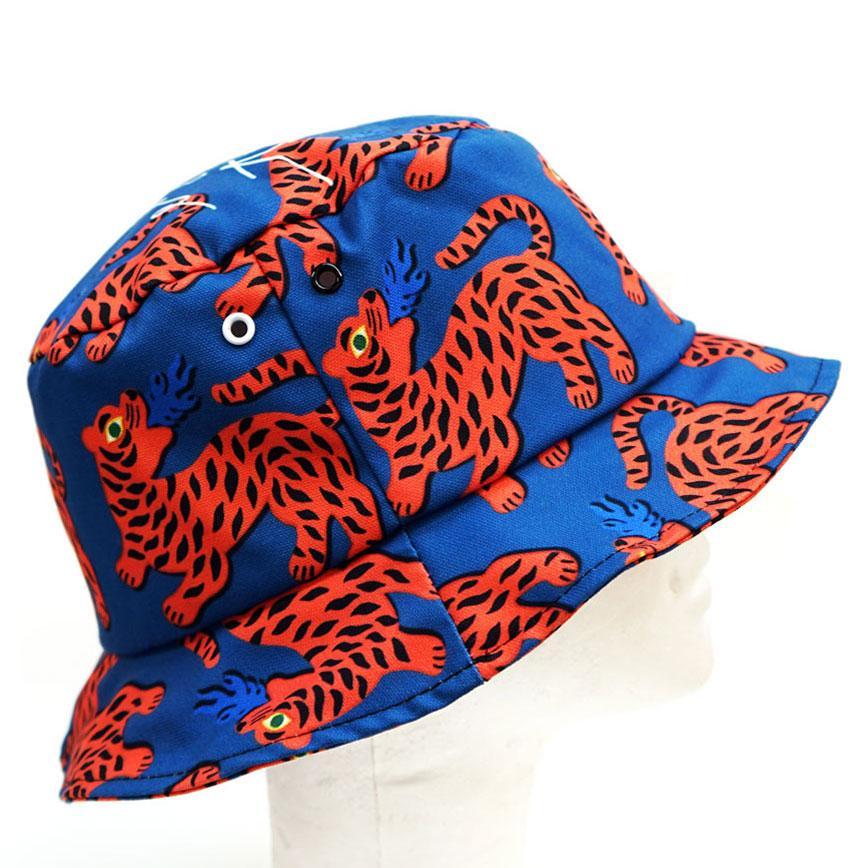 Fire Red Tiger Bucket Hat