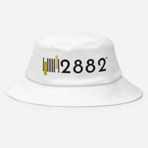 2882 Signature - I Love the 90s OG Bucket Hat White